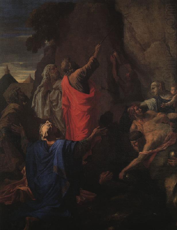 Nicolas Poussin Moses Bringing Forth Water from the Rock